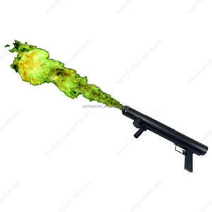 नाइट क्लब कॉन्सर्ट फॉक्स हाई-परफॉर्मेंस हैंडहेल्ड मेटल लौ गन इलेक्ट्रिक लौ कैनन के लिए स्टेज पार्टी हेलोलिन कार्निवल सूखी बर्फ - Product Image 6