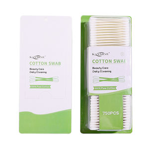 Hisopos de Algodón Kanmine Seguros y Estériles, 750 Unidades, con Empaque en Blister, para <span class=keywords><strong>Belleza</strong></span>, Cuidado de la Piel y Limpieza de Electrónicos - Product Image 4