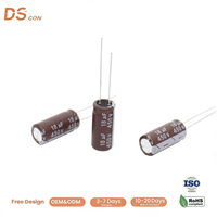 450V 18uF 8x17mm Aluminum Electrolytic Capacitor, Radial-Lead, High Voltage for LED Driver Power Supply and Small Appliance.
