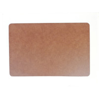 Napperon imperméable à l'eau facile à nettoyer classique moderne PVC avec logo personnalisé napperon durable antidérapant pour bureau et maison