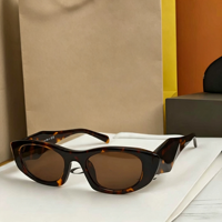 Lunettes de soleil polygonales populaires de haute qualité, légères, transparentes, CP carrées, unisexes, dégradé bleu, verres UV400, monture intégrale, style rétro, de marque et de créateur