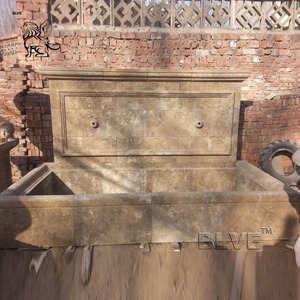 BLVE grande décoration extérieure <span class=keywords><strong>de</strong></span> la maison <span class=keywords><strong>fontaine</strong></span> <span class=keywords><strong>de</strong></span> jardin italienne antique Design fontaines murales en pierre à vendre - Product Image 6