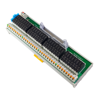 Módulo de Relé Enchufable Shimaide SMD-32DO-1NO-DRY-FT de 32 Canales 1NO, Montaje en Riel DIN, Conector IDC, Bloque de Terminales de Salida PLC