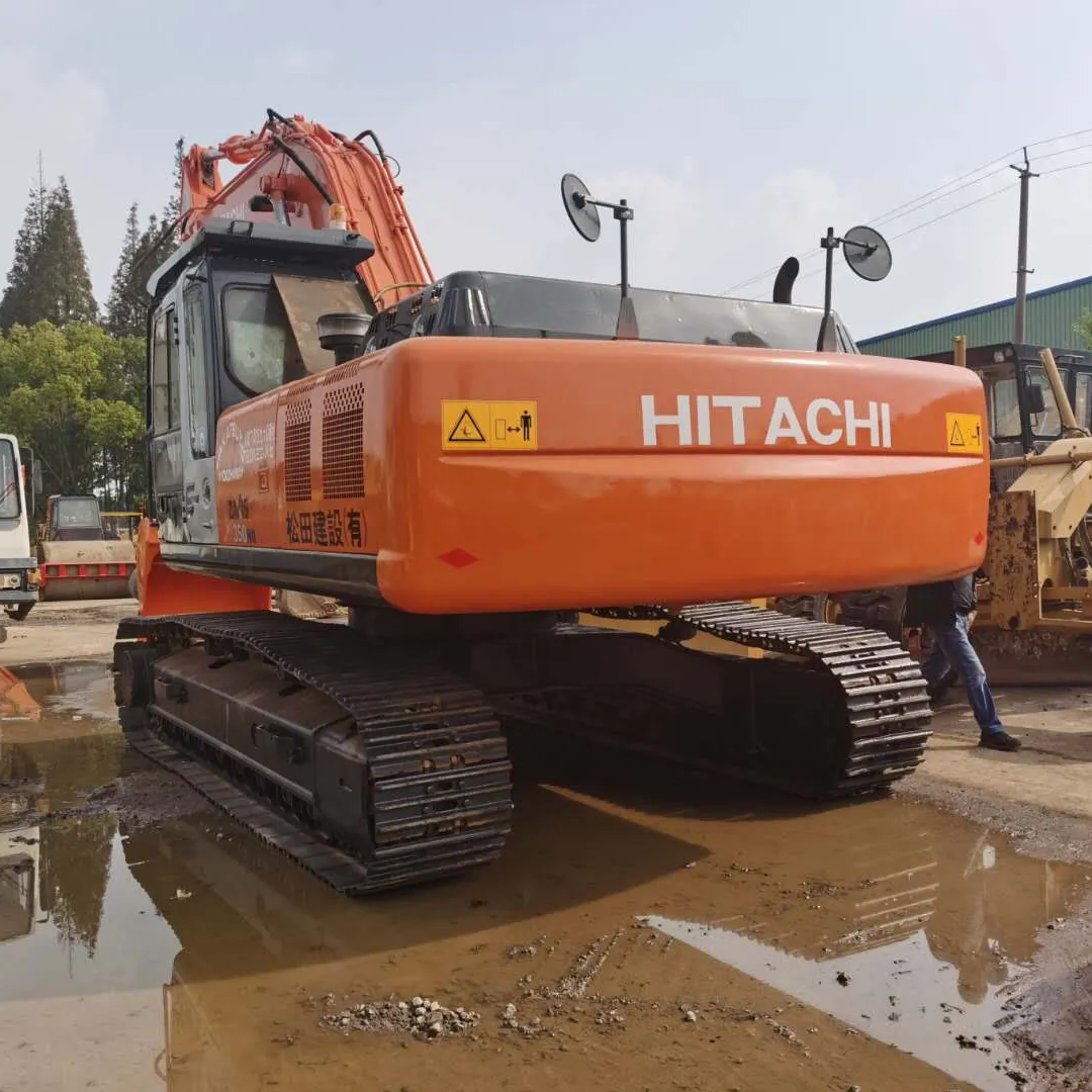 Crawler excavator Used HITACHI ZX350 / second-hand Japan engine ZX 350.x video japan earth-moving machinery