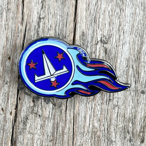 Pins de revers <span class=keywords><strong>NFL</strong></span> – Métal moulé sous pression avec thème Amour et design lettres, forme personnalisée pour anniversaire - Product Image 5