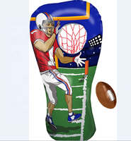 Cible de lancer de football gonflable durable, jeu de fête, jouets sportifs résistants à l'eau pour enfants et familles, ensembles de jeux de lancer