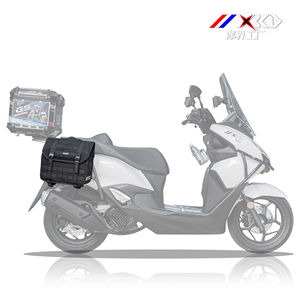 XKD haute capacité moto Touring sac <span class=keywords><strong>de</strong></span> <span class=keywords><strong>selle</strong></span> noir étanche moto <span class=keywords><strong>bagage</strong></span> sac meilleurs moto sacoches - Product Image 5