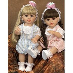 Venta al por mayor <span class=keywords><strong>Bebe</strong></span> Reborn bebé recién nacido 55cm silicona completa cuerpo realista Reborn muñecas para niños de juguete - Product Image 2