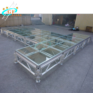 Palco in Plexiglass Personalizzato, Passerella Facile da Installare, Piattaforma Portatile/Palco per Esposizioni all'Aperto - Product Image 4