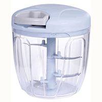 Keukenaccessoires Multifunctionele Handmatige Mini Groentesnijder met 4 messen Groentehakker Keuken Gadgets