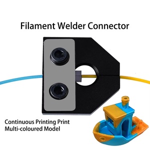 Connecteur de filament rouge, outil de soudage pour imprimante 3D, outil de jonction de filament, soudeur de filament noir, trancheur pour imprimante 3D - Product Image 3