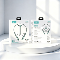 MZ-92 Harga Pabrik Earphone Neckband Baterai Lepas Pasang 200mAh Headset Sport Nirkabel yang Dapat Dilepas untuk Perjalanan