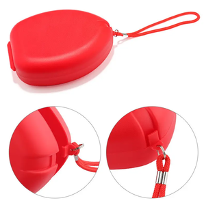 Maschera per Rianimazione CPR con Valvola Singola in Custodia Rigida Rossa per Adulti e Bambini con Cinturino da Polso - Product Image 3