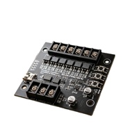 Controlador de Palabras Iluminadas Lededit PWM Programable RH-D6, Canal DC5-24V 58W/Canal, Flujo de Agua en Degradado, Destello de LED
