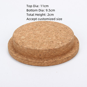 Vente en gros d'usine peut être personnalisé modèle <span class=keywords><strong>de</strong></span> taille vente grands bouchons <span class=keywords><strong>de</strong></span> liège coniques couvercle en liège <span class=keywords><strong>pour</strong></span> bocaux et bouteilles <span class=keywords><strong>de</strong></span> bougie - Product Image 4