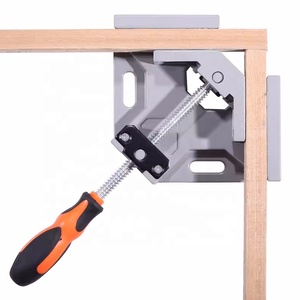 Pince de menuiserie à 90 degrés en aluminium avec poignée simple/double Pince d'angle <span class=keywords><strong>pour</strong></span> cadre photo Pince à angle droit - Product Image 4