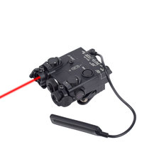 LAMBUL Nylon DABL-A2 Combo Laser de Visée Rouge/Vert + Lampe Torche LED Blanche avec Interrupteur à Pression à Distance et Monture QD