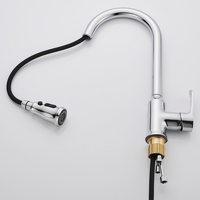 Robinet de cuisine HuSheng de haute qualité en acier inoxydable 304 avec capteur tactile, mitigeur chaud/froid extractible pour évier de cuisine