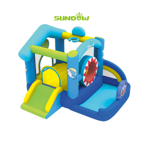 Château gonflable de gros pour enfants avec toboggan - Product Image 3