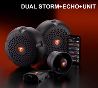 Amplificateur de son d'échappement électronique universel THOR Dual et ECO Performance Pro avec deux haut-parleurs, réglage du volume via application et fonction ECO