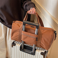 Sac à bandoulière de voyage pour femme grande capacité, léger, tendance, sac de sport pour femme, sac bandoulière durable à large sangle