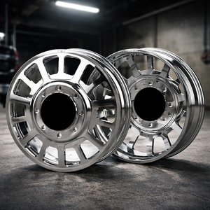 Jantes forgées en 2 ou 3 pièces de 19, 20, 22, 24 et 26 pouces en 6061-T6 pour Ford F150, Chevrolet Ram 1500, GMC Sierra, Cadillac, <span class=keywords><strong>Hummer</strong></span> BMS-1 - Product Image 1