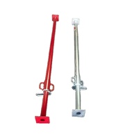 Usine d'étais en acier 2.2m-5m réglable peint échafaudage plancher Support Jack Construction coffrage étai en acier