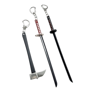 Porte-clés modèle épée Anime <span class=keywords><strong>SAO</strong></span>, accessoires de cosplay de jeu, lot de 3 pièces - Product Image 6