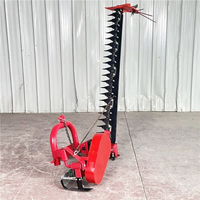 Faucheuse à barre de fauchage pour tracteur, équipement monté sur tracteur pour la coupe de l'herbe et des résidus de cultures