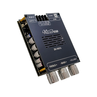 WUZERVON ZK-1002Q Qualcomm QCC3034 + TPA3116 BT carte amplificateur numérique 2.0 canaux APTX 100Wx2 TI amplificateur opérationnel NE5532