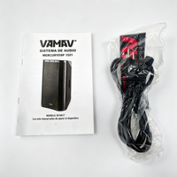 [VAMAV MERCURY DSP1501] Équipement audio haut-parleur large bande 350W RMS DSP CLASSE D 15" USB/SD/BT Micro Actif Professionnel Scène DJ