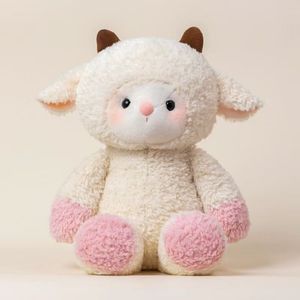 Vente en gros d'animaux en peluche mignons, moutons et <span class=keywords><strong>loups</strong></span>, avec tenues amovibles, peluches douces et bouclées, cadeau pour filles - Product Image 4