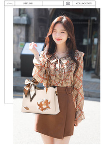Newest Ladies Bags Fashion High Quality Pu Leather Shoulder Bags Trendy Bags Women's <b>Handbags</b> for Women Luxury - Product Image 6