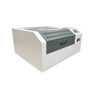 Laser gravur maschine 40W 50W CO2 4040 Lasers chneid maschine mit USB-Anschluss des Abluft ventilators