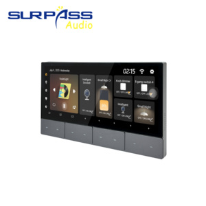 PW54T Smart Android 11 Voice Panneau <span class=keywords><strong>de</strong></span> commande central à distance pour la maison avec 4 relais lumineux Panneau <span class=keywords><strong>de</strong></span> contrôle WiFi <span class=keywords><strong>Tuya</strong></span> pour hôtels - Product Image 5