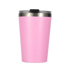 Wholesale 450Ml Double Wall Stainless Steel Vacuum Coffee Beer Lid Customized Logo <b>Reusable</b> Travel Mug Promotional Gift <b>Cup</b> - Product Image 2