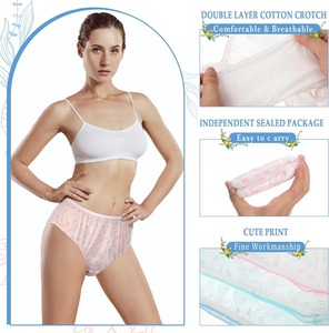 Culottes jetables de maternité grande taille, douces, non tissées, emballées individuellement, sans lavage, <span class=keywords><strong>pour</strong></span> femmes enceintes - Product Image 5