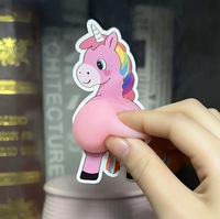 Jouet Squishy Amusant en Forme de Fesses de Cheval 3D, Poney Géant à Presser Anti-Stress, Autocollant Décalque pour Pare-chocs de Voiture, Cadeau Nouveauté, Vente en Gros