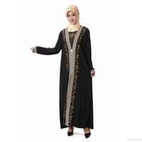 Abaya de Luxe à Paillettes Diamantées Respirante Été 2026 – Robe Islamique Décontractée pour Femme, Vêtement Musulman Traditionnel Élégant