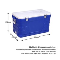 Glacière isotherme personnalisée pour bière 52l, glacière d'été