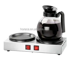 Buffet Single / Step Up Doppel kaffee brenner Dekan ter Wärmer Kaffeekanne Heizung Kaffeekanne Wärmer