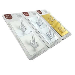 Sac de rangement mural multifonctionnel pliable en PVC transparent, doré, argenté, en acier inoxydable, robuste, pour salle de bain et armoire - Product Image 6