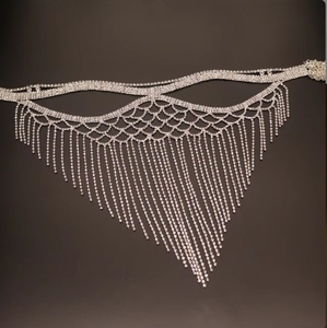 Nouvelle Mode <span class=keywords><strong>Strass</strong></span> Plein De Diamant Masque <span class=keywords><strong>Visage</strong></span> Danse Du Ventre Diamant Gland Masque <span class=keywords><strong>Visage</strong></span> Bijoux - Product Image 3