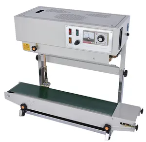 Machine verticale de scellage de sacs en plastique, machine de scellage continu/machine de scellage de film d'imprimante d'encre solide FR-900