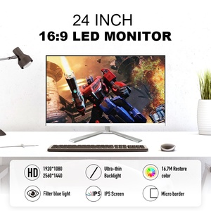 Weier Màn Hình 24 Inch FHD Máy Tính Để Bàn Màn Hình IPS Máy Tính PC Màn Hình Chơi Game LCD TFT 12V - Product Image 2
