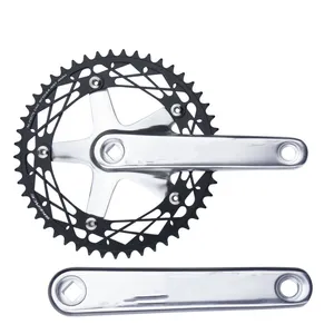 Toptan fabrika doğrudan bisiklet Crankset 11 hız 49T alaşım chainve alt braket ile krank