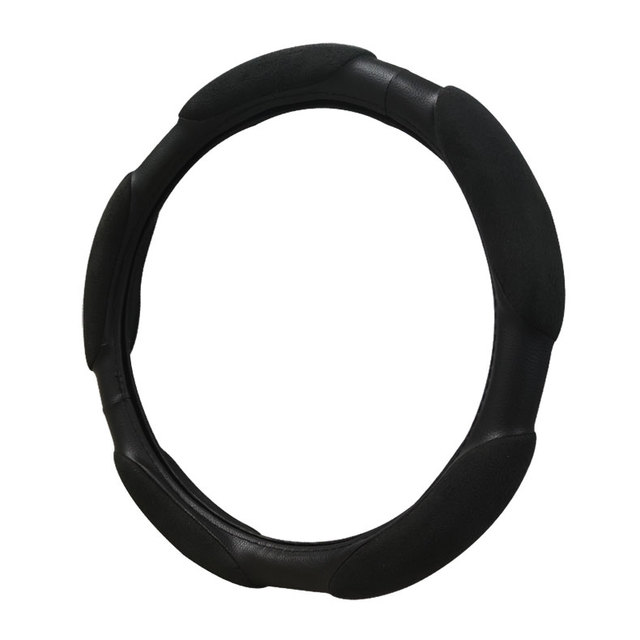 Factory Wholesale Custom Universal Luxury Memory Foam Leather Car Steering Wheel Covers