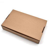 Großhandel Custom Printing Leere flache faltbare Wellpappe Versand behälter Boxen Karton Papier Mailer Box