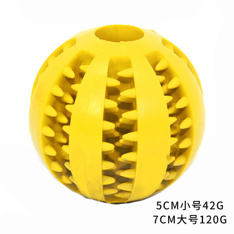 Yellow round ball