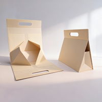 Sac à main magnétique pliable de luxe, design de boîte rigide, pour l'emballage de bijoux, de cosmétiques et de montres haut de gamme